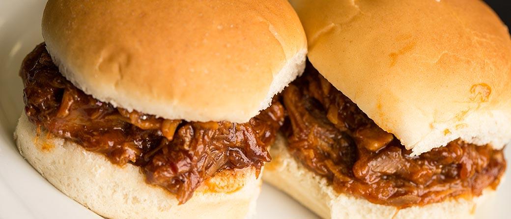 Shredded BBQ Beef Sandwiches