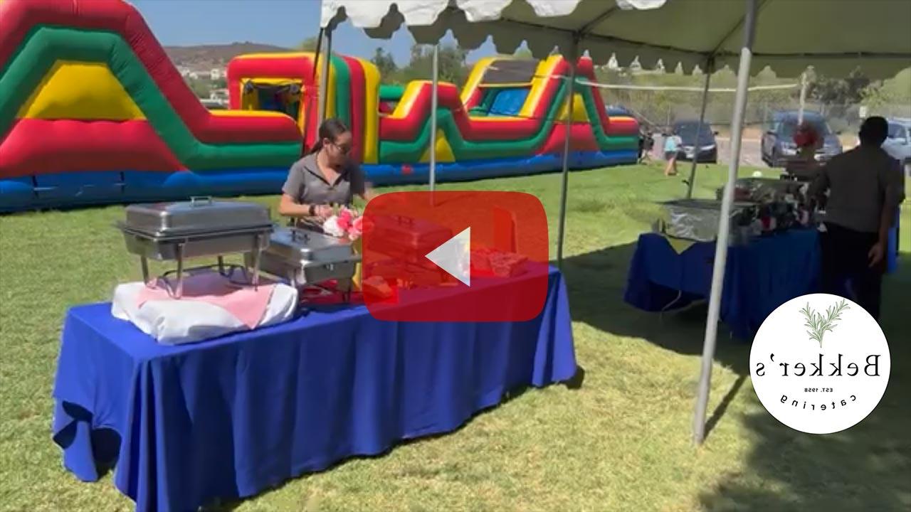 WATCH VIDEO: San Diego Picnic Catering :: Bekker's Catering @ Santee Lakes, San Diego, CA